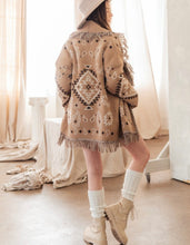 Load image into Gallery viewer, Paisley Fringe Cardigan
